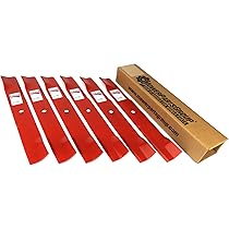 54 Gator Flat Blades 6) Hi Lift Blades Fits Hustler 54 Raptor SD