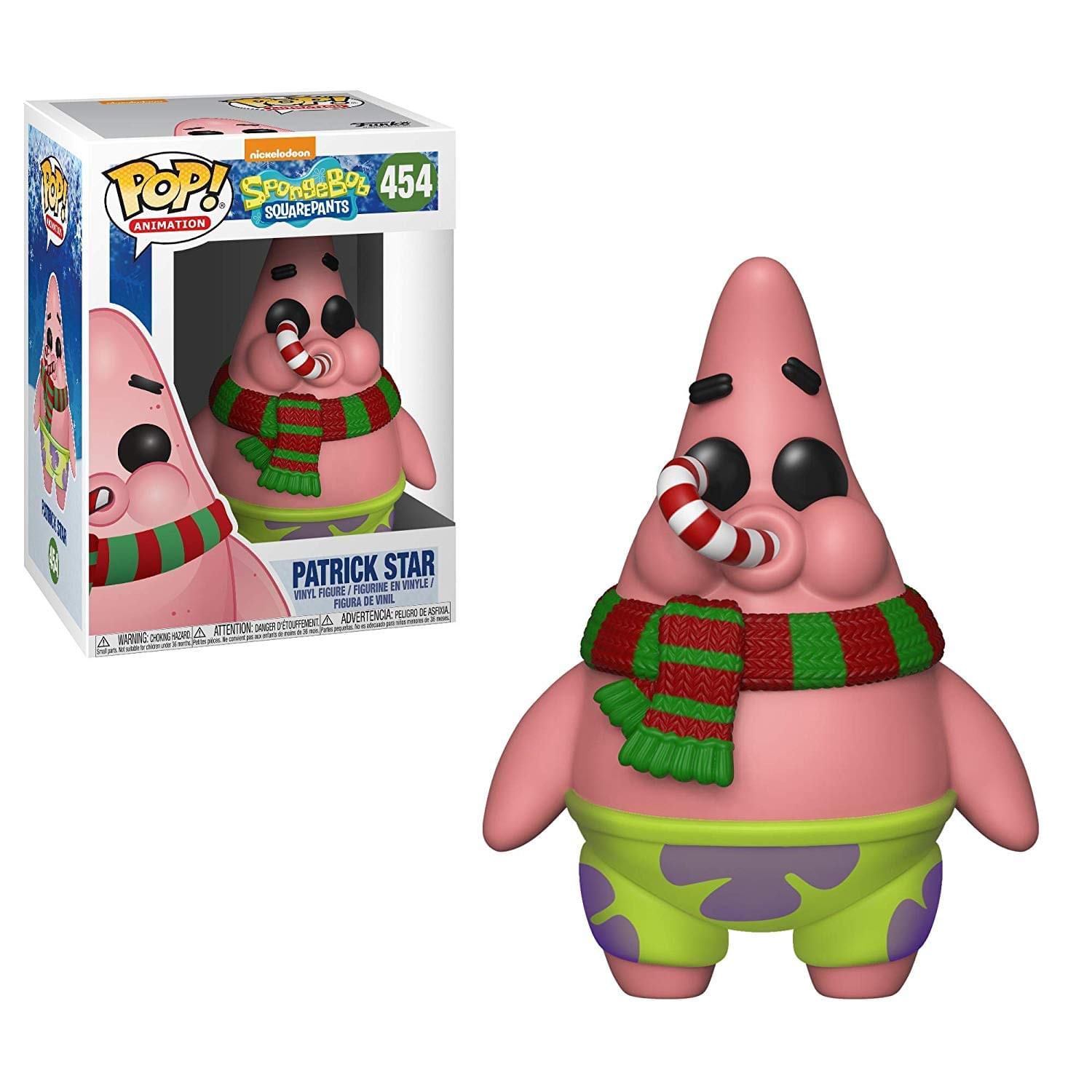 Funko POP! Vinyl: SpongeBob SquarePants: Patrick Star Xmas - Spongebob - Collectable Vinyl Figure - Gift Idea - Official Merchandise - Toys for Kids & Adults - TV Fans - Model Figure for Collectors