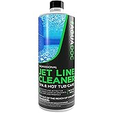 AquaDoc Spa Jet Line Cleaner for Hot Tubs &amp; Jetted Tubs - 16 oz | Fast Acting Spa Flush That Helps Purge Oils And Residue From Internal Plumbing Systems - Made In USA