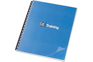 Swingline GBC 2020025 Clear View Presentation Binding System Cover, 11 x 8-1/2, Clear, 100/Box