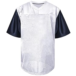 Atonmore Men Blank Plain Football Jersey, Adult Hip
