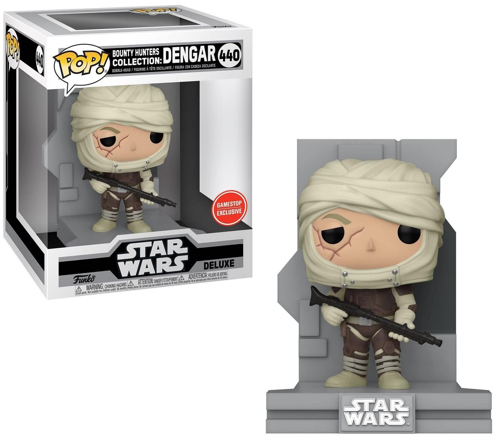 Funko Pop! Deluxe: SW Bounty Hunter - Dengar - Star Wars - Collectable Vinyl Figure - Gift Idea - Official Merchandise - Toys for Kids & Adults - Movies Fans - Model Figure for Collectors and Display