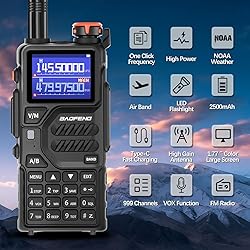 BAOFENG K5PLUS Radio Ham Radio 10W Rechargeable