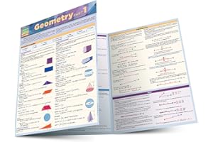 Geometry Part 1: QuickStudy Laminated Reference Guide