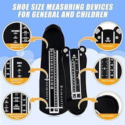 Weewooday 2 Pcs Foot Measurement Devices Shoes Size
