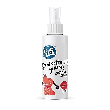Captain Zack - Scentsationally Yours Dog Cologne, Controls Odor and Keeps Coat Smelling Fresh. Daily Use Natural pH-Neutral Spray, Apple and Green Tea - 100 ml