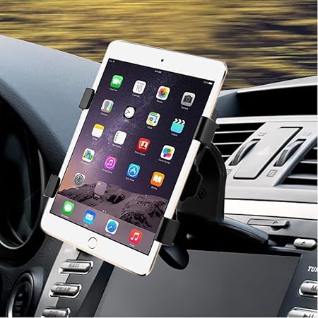 Amazon Reak タブレット用スタンド Ipadスタンド Cd Dvdスロット取付型 車載ホルダー マウント付き 360度調整可能 Ipad Mini Ipad Air Ipad2 3 4 Samsung Galaxy Tab S Tab 4 Lenovo Yoga Hd Google Nexus 10 Microsoft Surface Pro 3 Gps等７ 11インチの
