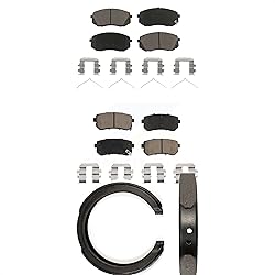 Transit Auto Front Rear Ceramic Brake Pads And