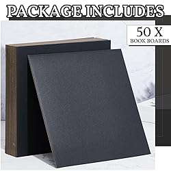 50 Pcs Book Board, Binders Board Chipboard Designer