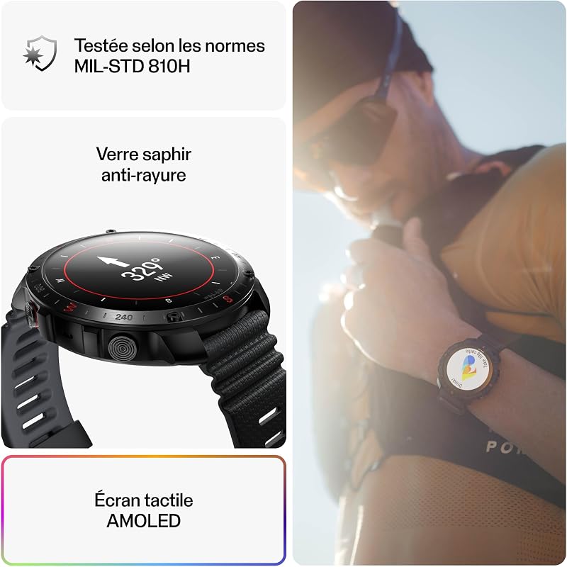 Grit X2 Pro Montre GPS Outdoor Verre Saphir