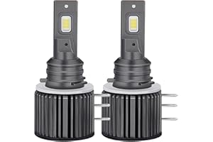 CHOPDARK H15 Bulbs Daytime Running Light 80W For Sprinter Golf 6 Golf 7 Golf VI Golf VII MK6 MK7 Audi Mercedes Benz BMW 20000Lm 6500K Cold White 2pcs 64176 12580 PGJ23T1