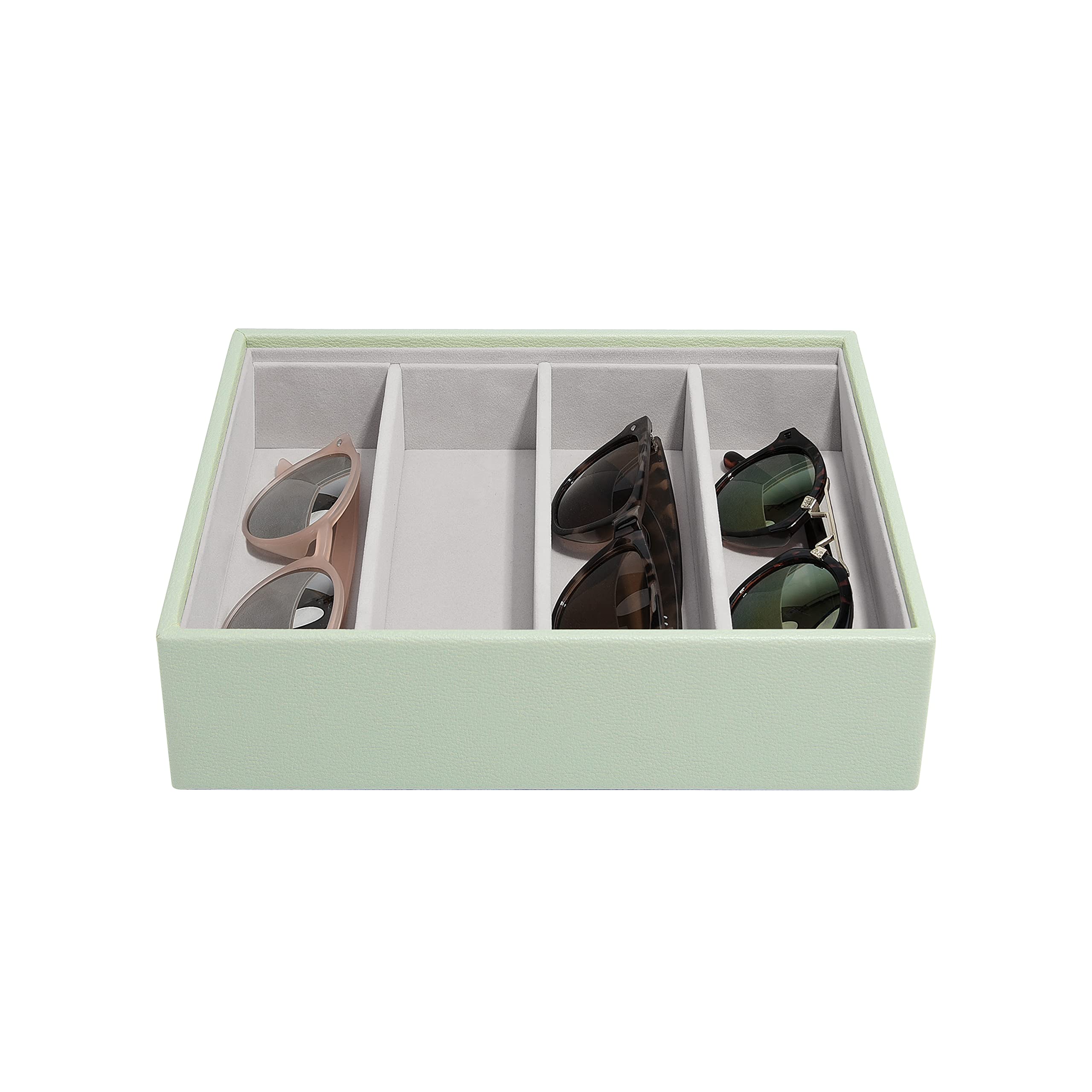 Stackers Sage Green Classic Medium Jewellery Box Sunglasses Layer