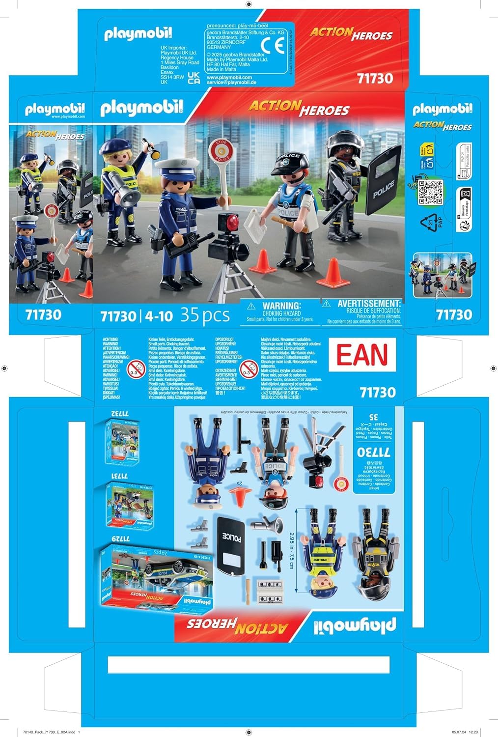 PLAYMOBIL Figurenset Polizei 7