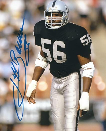 Autographed Jeff Barnes 8x10 Oakland Raiders Photo At Amazon S