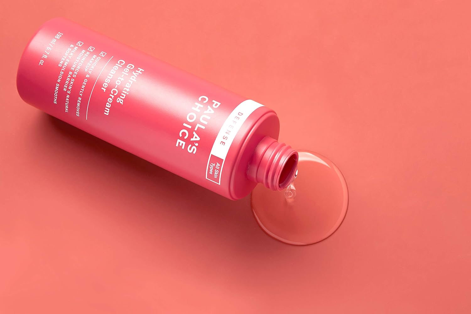 Paula’s Choice DEFENSE Gel to Cream Cleanser, Face Cleanser Gently Removes Makeup, for Soft & Clean Skin - Image 4