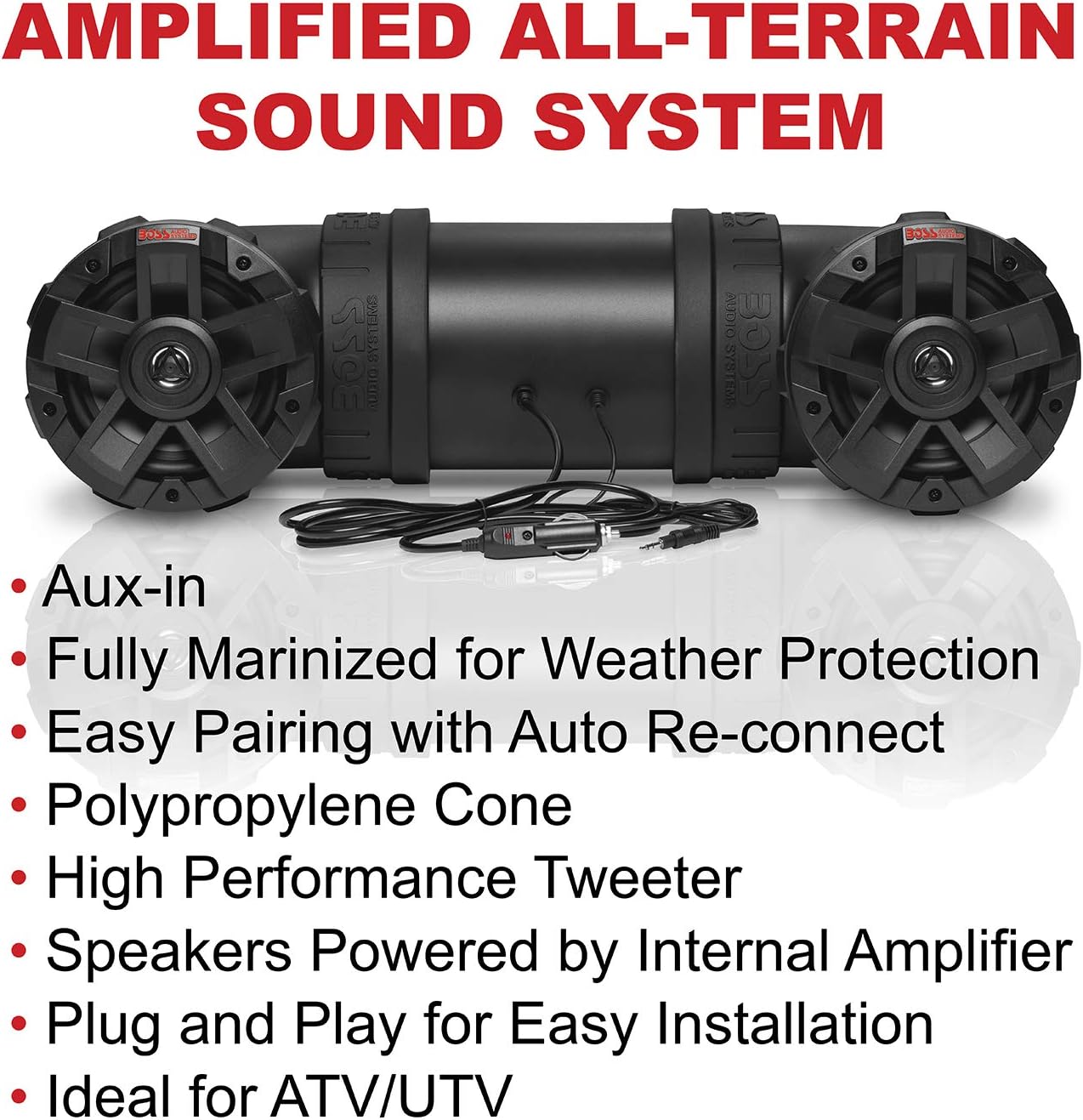 boss atv speaker remote
