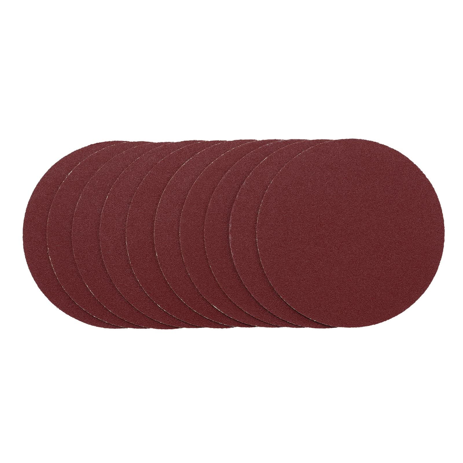 Draper 02695 Sanding Discs, 125mm, Hook & Loop, 120G (Pack of 10)