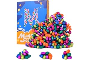 LCVUUK 550pcs Fidget Toys Adults,Weak Magnetic Stones, Desk Fidgets Stress Relief Toy, Fidget Adults Gifts,Sensory Toys for ADHD Gift