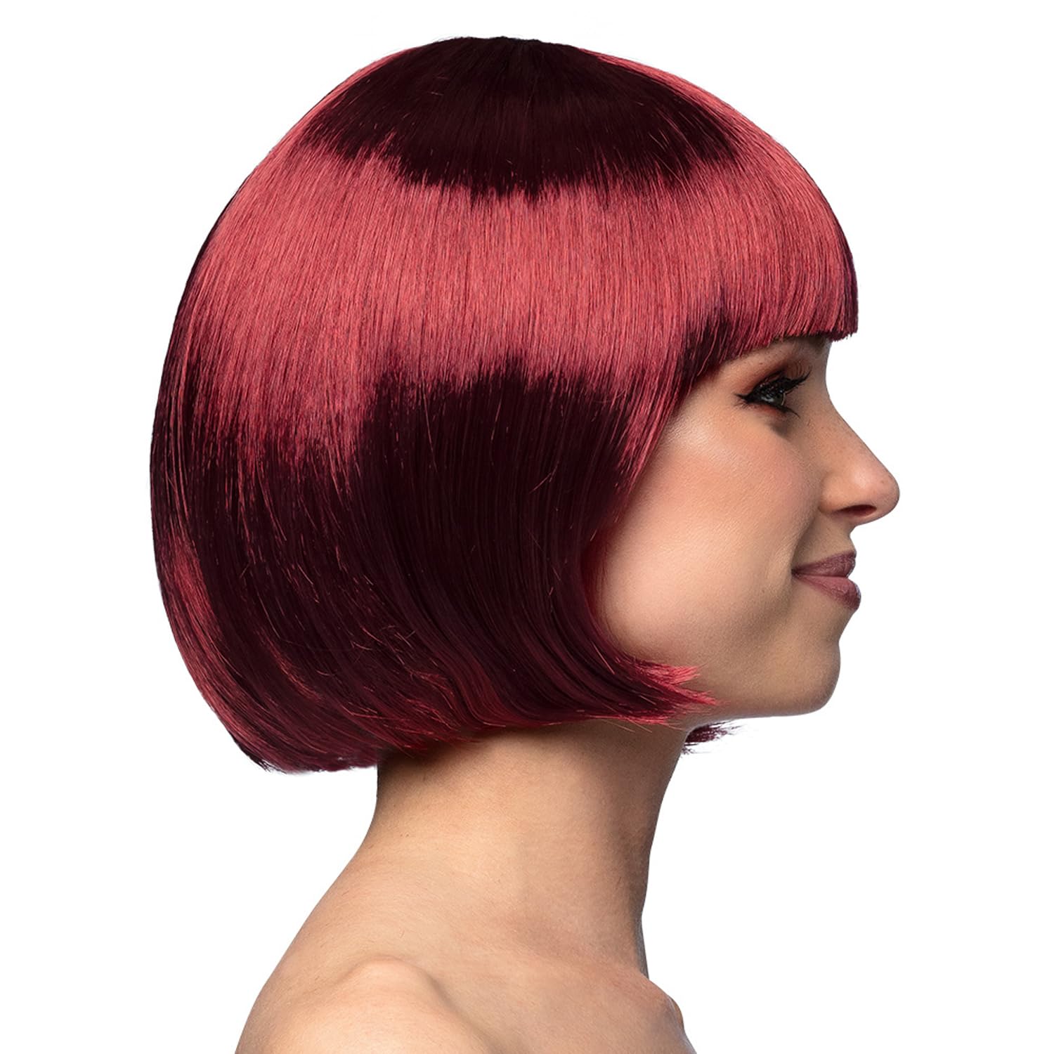 Boland Cabaret Straight Bob Wig taglia unica Mahogany