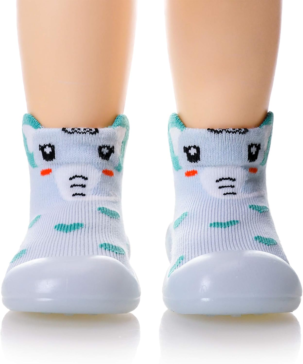 Baby Toddler Shoes Sock NonSkid Breathable Soft TPE Sole Floor Slipper