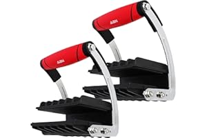 ABN Drywall Lift 2 Pack - One Handed Panel Carrier Plywood Lifting Tool, 350 Pound (175lb Each) Heavy Duty Board Lifter