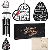 Sympathy Gifts for Loss of Dad - Memorial Wind Chimes for Loss of Father Sympathy Bereavement Gift in Memory of Dad Father Memorial Wind Chimes for Outdoor Garden Patio Condolence