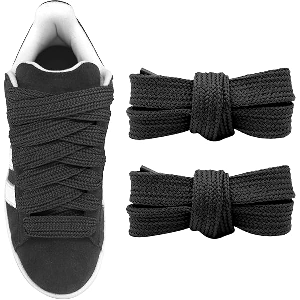 Amazon.com: UamGlsob 2 Pairs 3/4''(2cm) Fat Flat Shoe Laces, 39