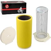Air Filter & Guide & END CAP Kit 2000 2001 2002 For Yamaha KODIAK 400 YFM400 5GH-14458-01-00 5GH-14451-00-00