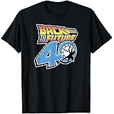 Back to The Future 40th Anniversary Clock Tower Logo T-Shirt