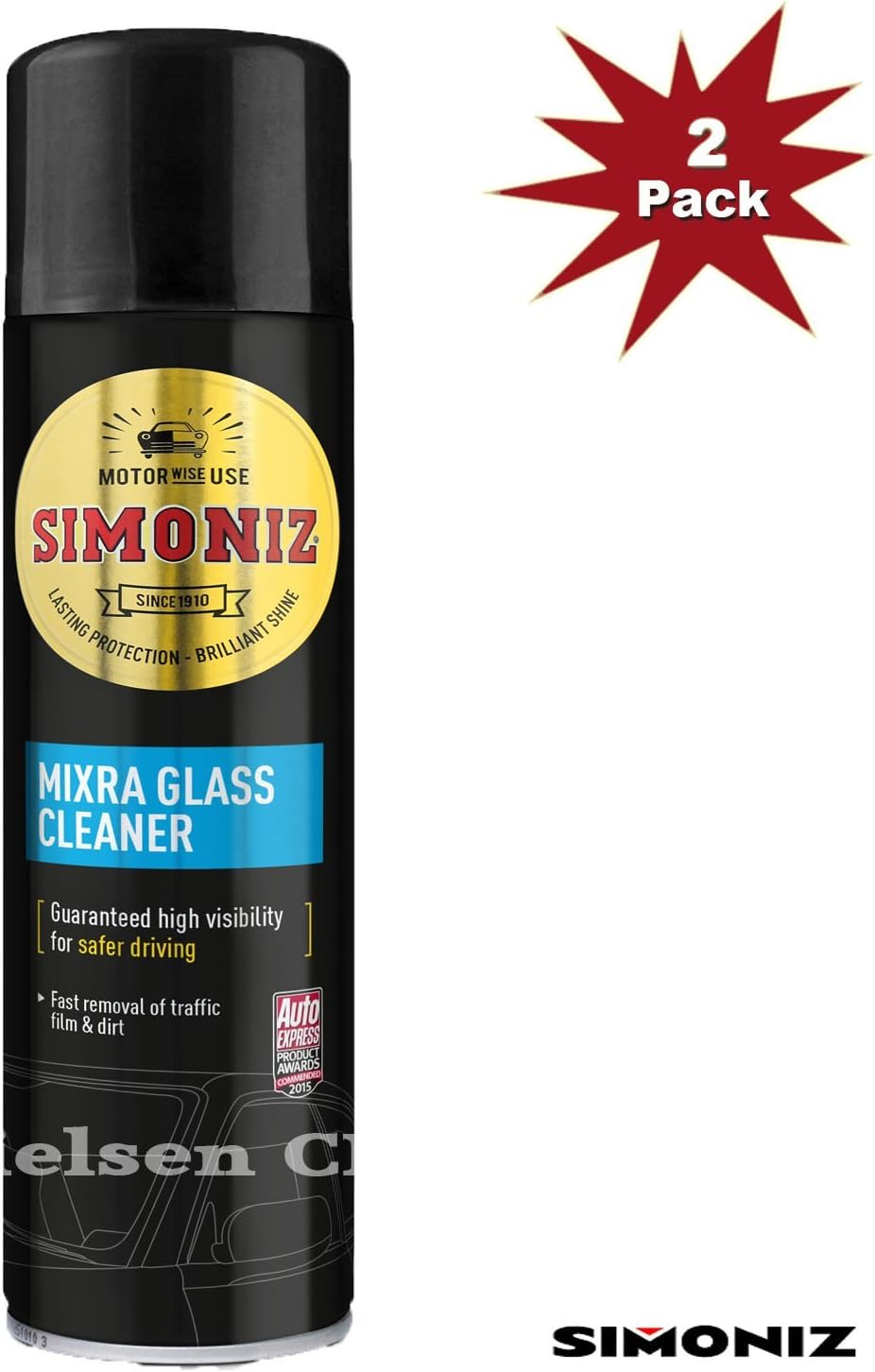 Mixra Windscreen Cleaner 500ml - 2Pk