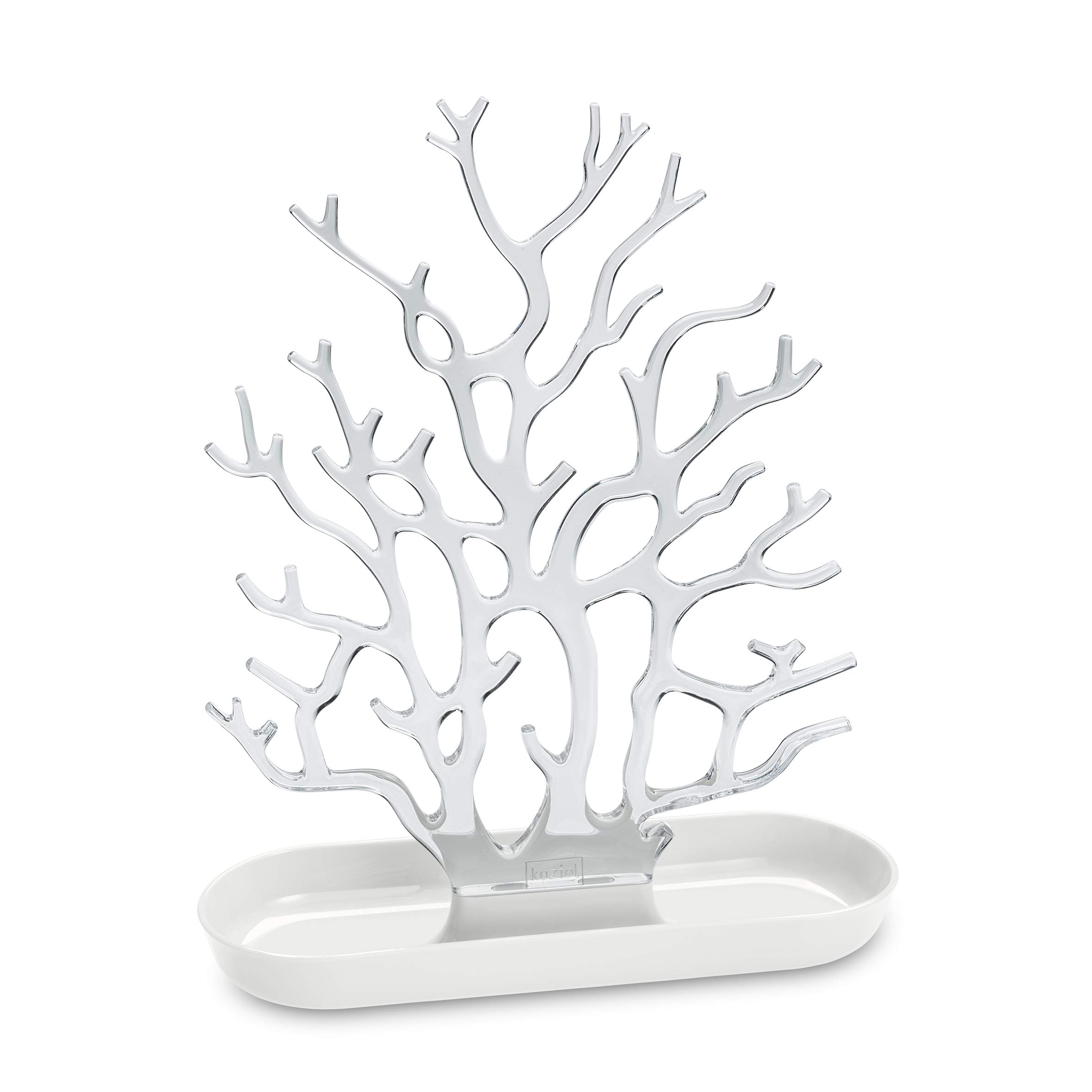 Koziol CORA Jewellery Organizer, white