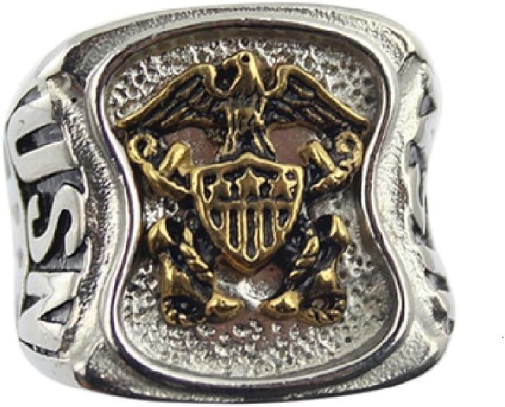 US Navy Men's Military Ring Size 813