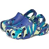 Crocs Unisex-Child Classic Watercolor Marbled Clog K