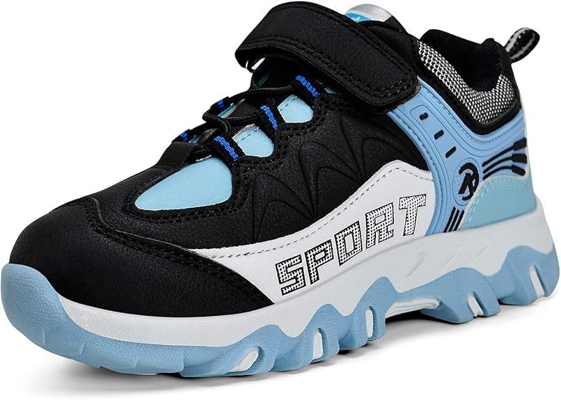 MARSVOVO Kids Boys Sneakers Waterproof Hiking Shoes Non Slip Sports