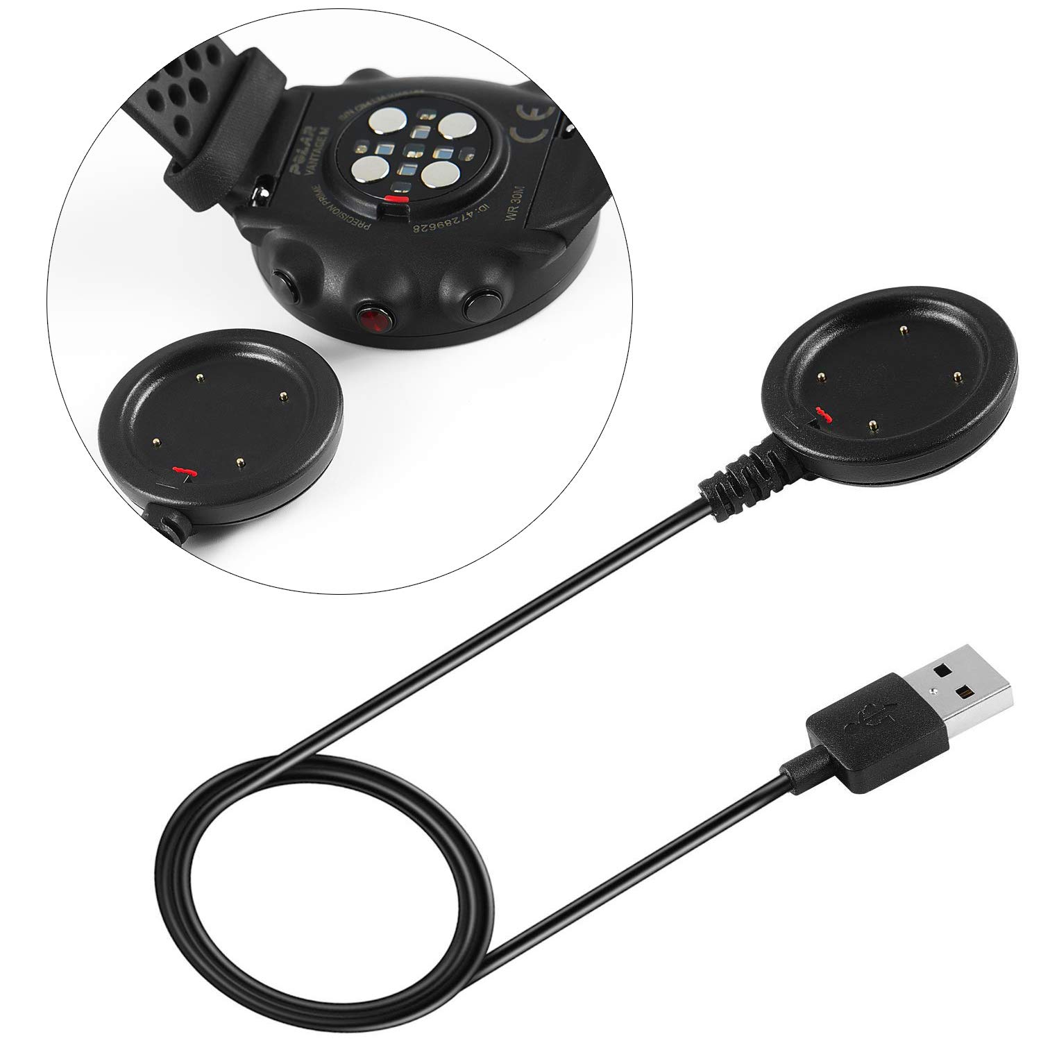 polar vantage v charging cable