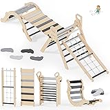 BlueWood 10-in-1 Pikler Triangle Set, Toddler