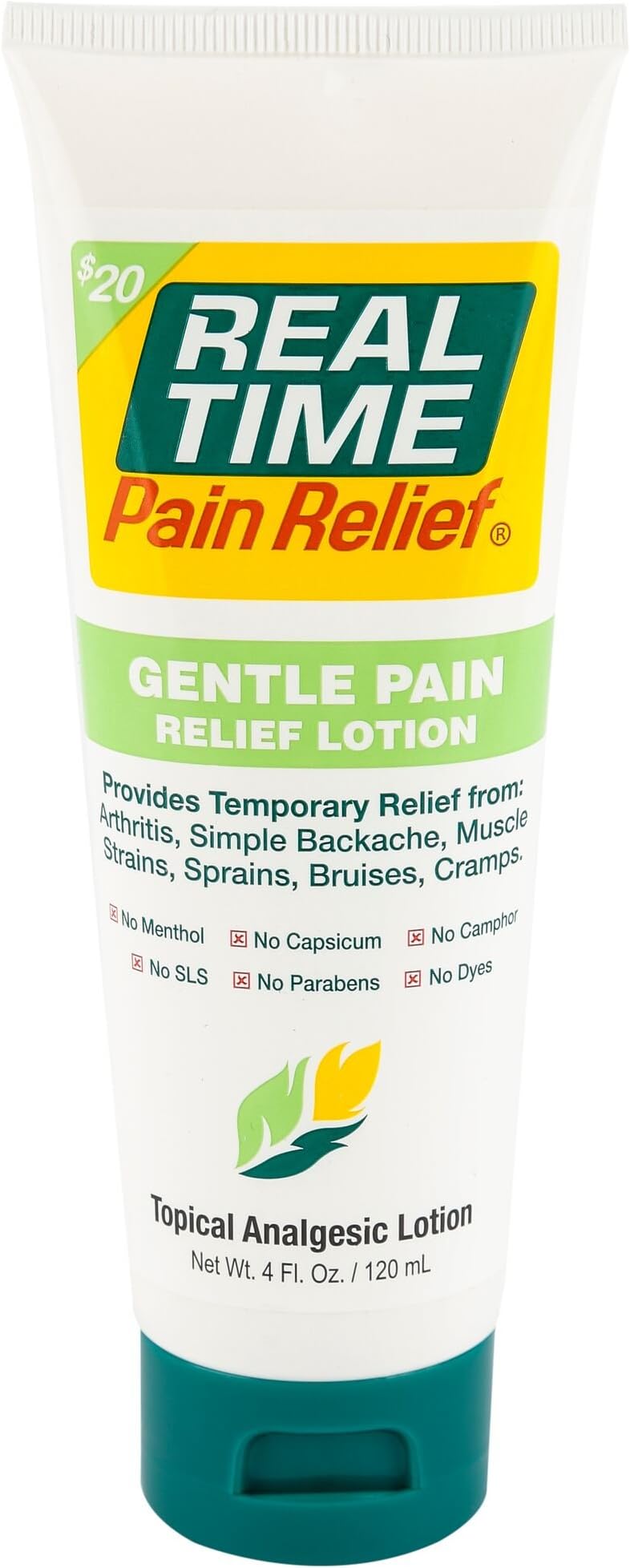 Real Time Pain Relief Gentle Relief (4oz. Tube)