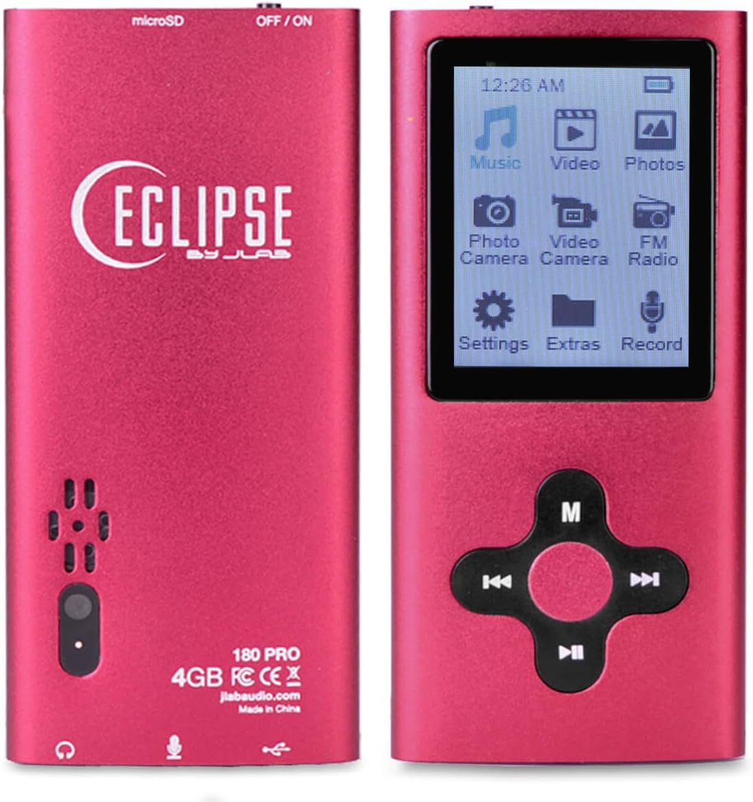 Eclipse 180 Pro 4GB MP3&Video Oynatıcı: Amazon.com.tr