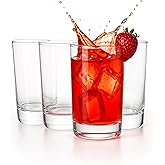 Ksestor Flight Glasses Set of 4 – Small Glass Cups 5 OZ – Premium Small Drinking Glasses for Flight Board – Durable & Elegant Glasses