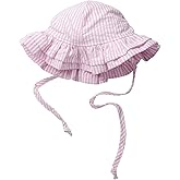 Flap Happy Baby Girls' UPF 50+ Double Ruffle Hat