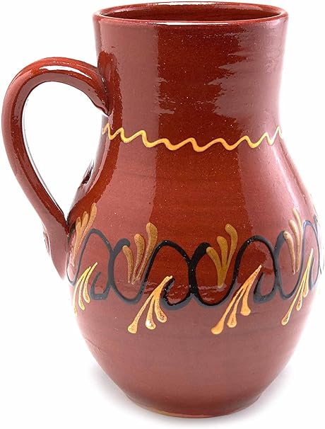 Amazon Costa Del Solハンドメイドpaintedセラミックスペイン語ピッチャープランター 7 25in X 5 5in オレンジ 8cmtl1002 Fs01 Greatlookz Fashion ホーム キッチン 通販