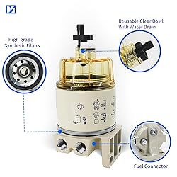 DZFST.FI R12T Fuel Filter Water Separator Spin-on