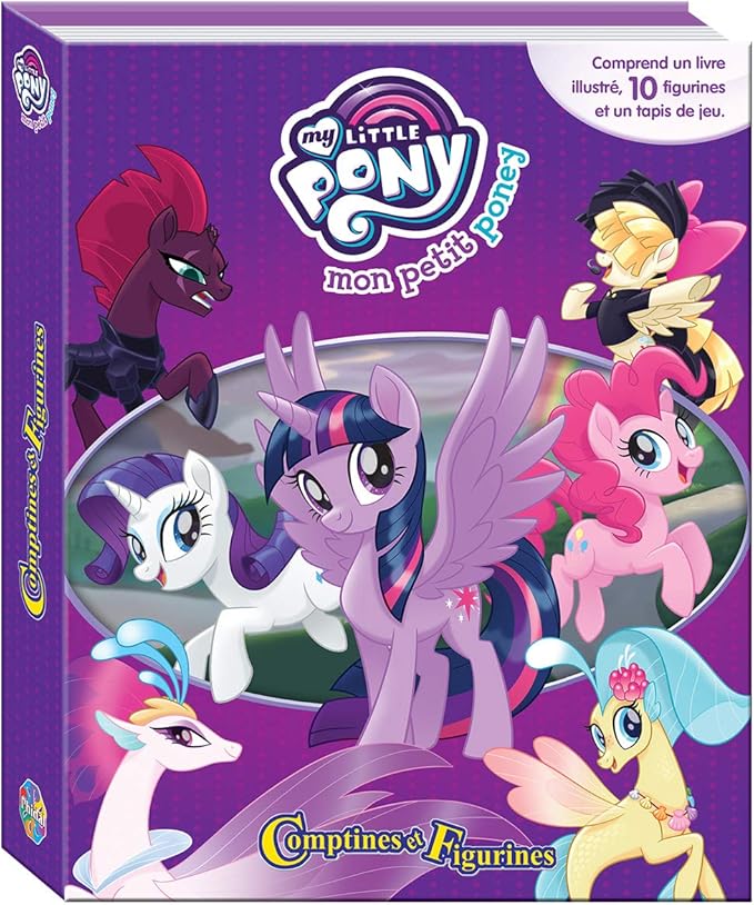 Phidal My Little Pony Koffer Buch Mit 12 Figuren Spielmatte 9782764343463 Mehrfarbig Amazon De Spielzeug