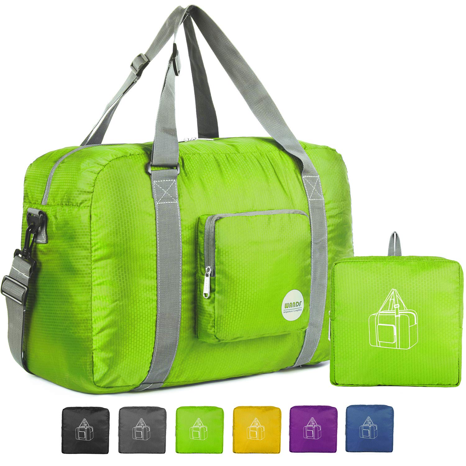 green sports bag