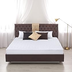 Utopia Bedding Quilted Fitted Mattress Pad, Twin