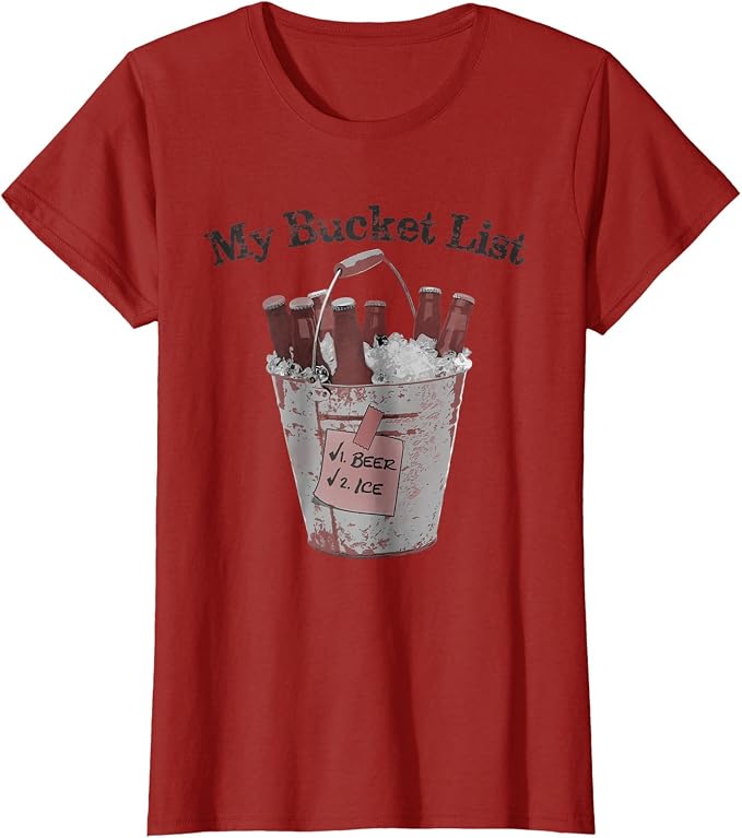 my bucket list shirt