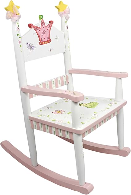 childs wooden rocking chair
