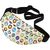 CMNIM Toy Movie Fanny Pack Cartoon Movie Inspired Gift Woody and Buzz Fans Gift Cartoon Characters Merchandise Waist Belt Bag (25625 Toy Movie W)