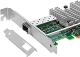 Elfcam 10Gb SFP+ NIC Intel X520-DA1 PCIe x8 Ethernet Card 1 Port Windows Linux view 4