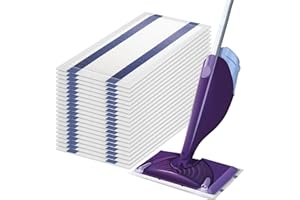 BECORRECT Mopping Pads Refills for Swiffer Wet Jet Mop - Thickness,Absorbent,24 Count